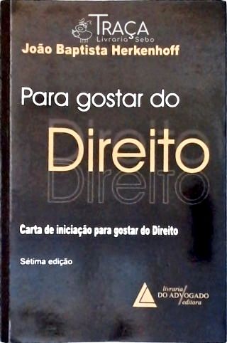 Para Gostar do Direito