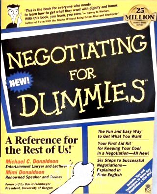 Negotiating For Dummies