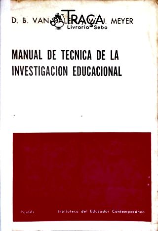 Manual de Tecnica de La Investigacion Educacional