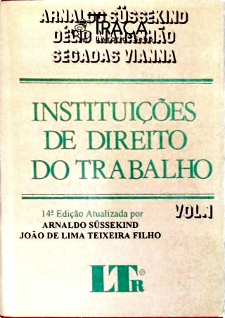 Instituições de Direito do Trabalho - em 2 Volumes
