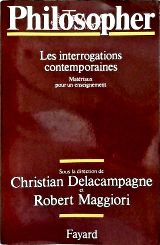 Philosopher - Les Interrogations Contemporaines
