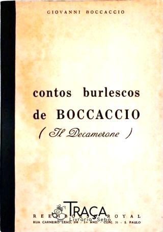 Contos Burlescos de Boccaccio (il Decamerone)