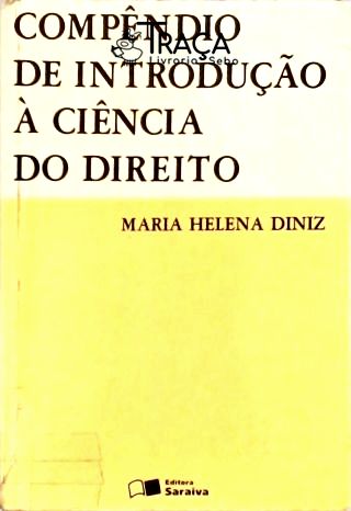 Compêndio de Introdução À Ciência do Direito
