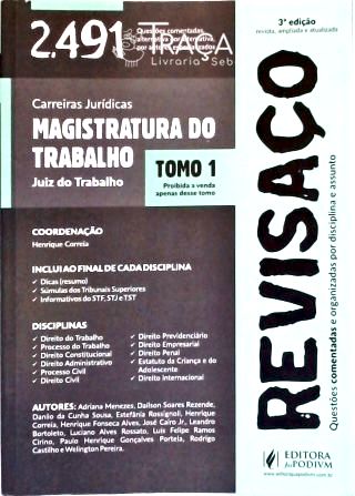 Magistratura do Trabalho - Juiz do Trabalho