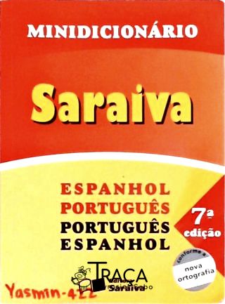 Minidicionário Saraiva Espanhol-português