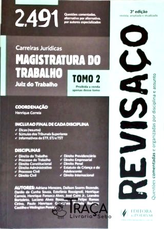Revisaço Magistratura do Trabalho - Vol. 2