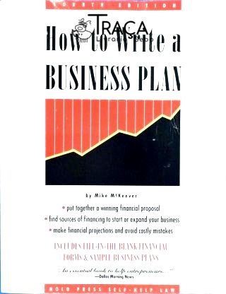 How To Write a Business Plan