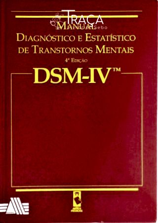 DSM-lV Manual Diagnóstico E Estatístico De Transtornos Mentais