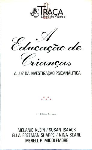 A Educação de Crianças