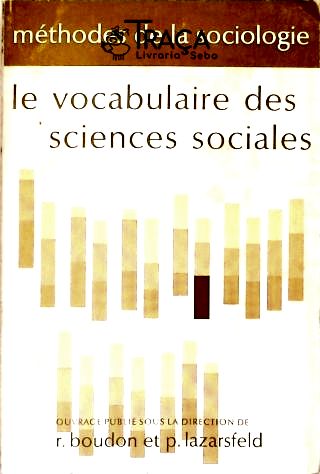 Le Vocabulaire Des Sciences Sociales