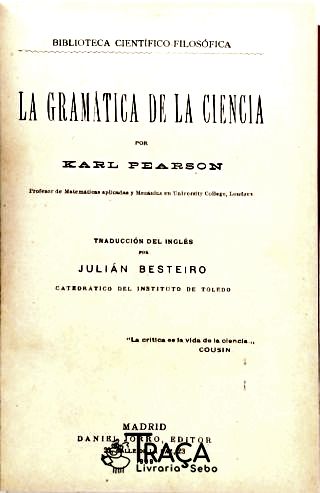 Gramática de La Ciencia