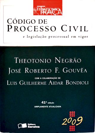 Código de Processo Civil e Legislação Processual em Vigor