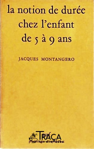 La Notion de Durée chez lEnfant de 5 à 9 Ans