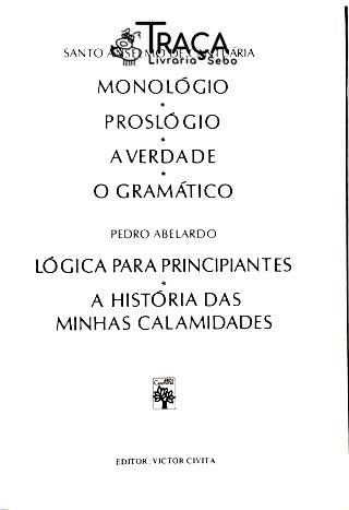 Os Pensadores - Santo Anselmo de Cantuária - Pedro Abelardo