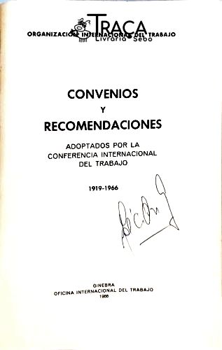 Convenios Y Recomendaciones 1919-1951
