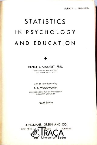 Statistics in Psychology and Education