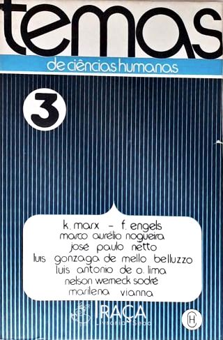 Temas de Ciências Humanas Nº 3