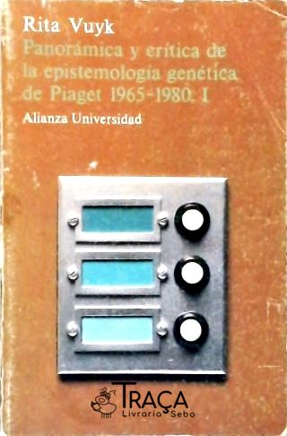 Panorama y Crítica de la  Epistemologia Genética De Jean Piaget - Em 2 Volumes