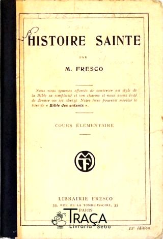 Histoire Sainte