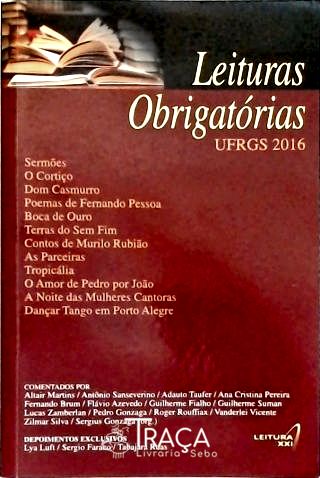 Leituras Obrigatórias UFRGS 2016