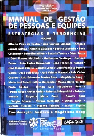 Manual De Gestão De Pessoas E Equipes - Vol. 1