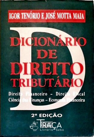 Dicionário de Direito Tributário