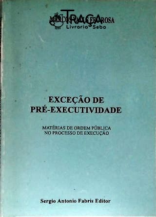 Exceção de Pré-executividade