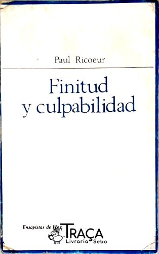 Finitud Y Culpabilidad
