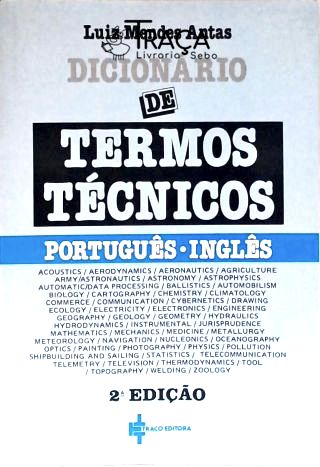 Dicionário de Termos Técnicos Inglês-português
