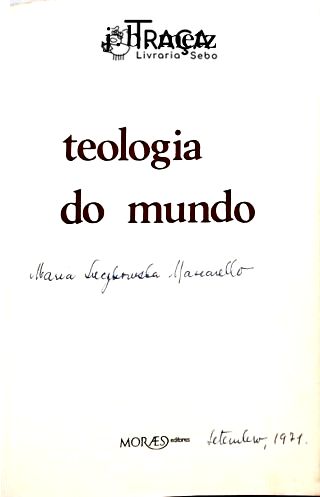 Teologia do Mundo