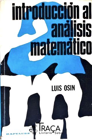 Introducción Al Analisis Matemático