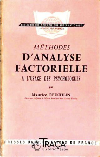 Méthodes Danalyse Factorielle