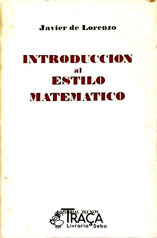 Introducción Al Estilo Matematico