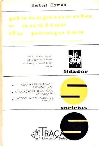 Planejamento e Análise da Pesquisa