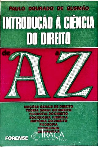 Introdução À Ciência do Direito de a a Z