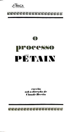 O Processo Pétain