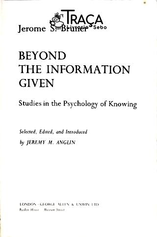 Beyond The Information Given
