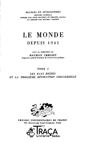Le Monde Depuis 1945 - em 2 Volumes