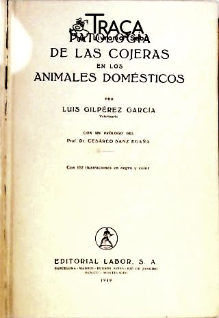 Patología de Las Cojeras En Los Los Animales Domésticos