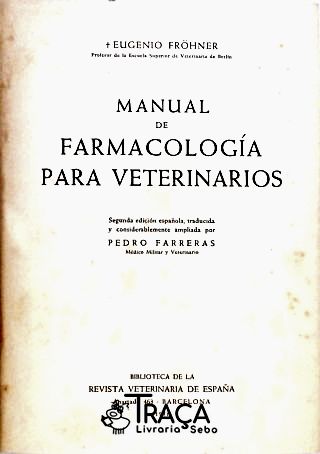 Manual de Farmacología para Veterinarios