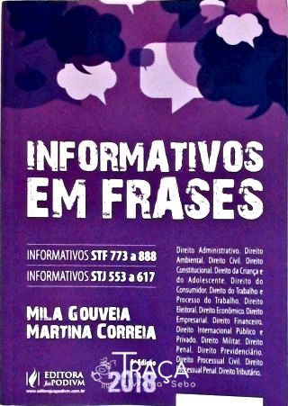 Informativos Em Frases do Stf e Stj