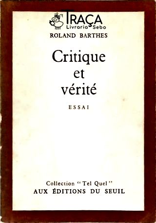Critique Et Vérité