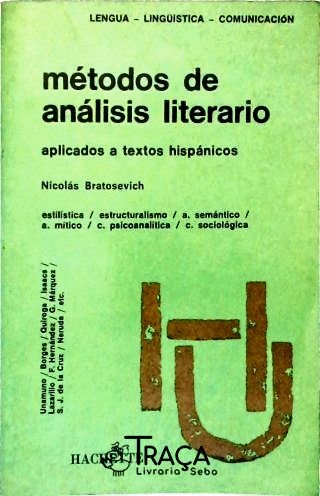 Métodos de Análisis Literario