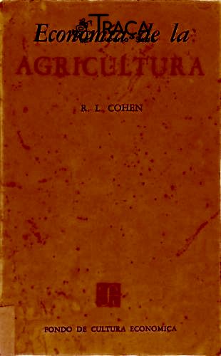 Economía de La Agricultura