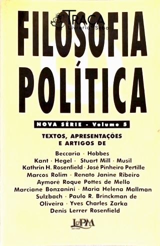 Filosofia Política: Nova Série - Vol. 5