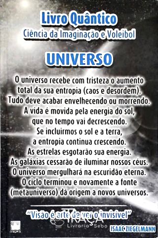 Livro Quântico: Ciência da Imaginação e Voleibol