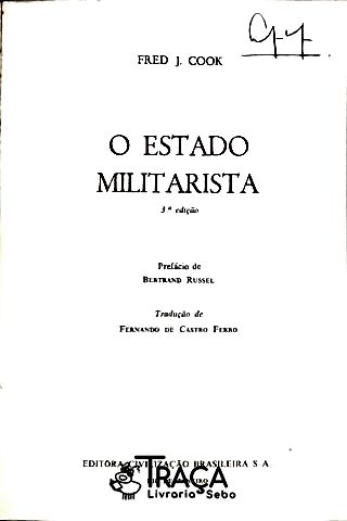 O Estado Militarista