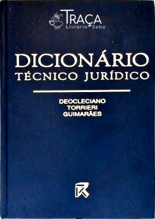 Dicionário Técnico Jurídico