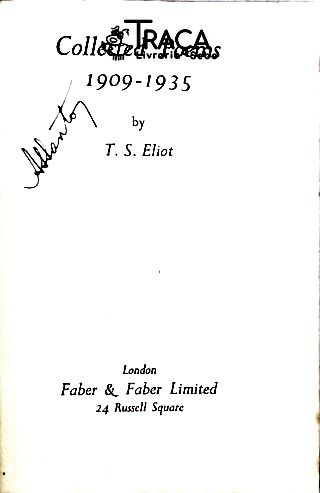 Collected Poems (1909-1935)