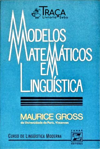 Modelos Matemáticos em Lingüística